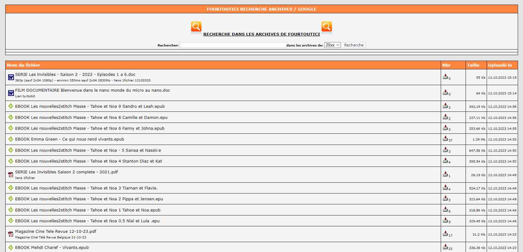 nouvelle adresse fourtouici 2025
