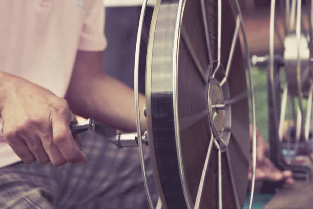 Vintage film reel