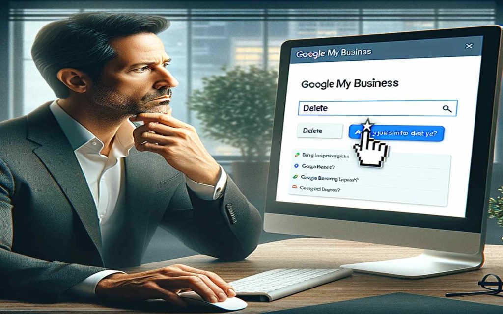 méthode pour supprimer une fiche google my business