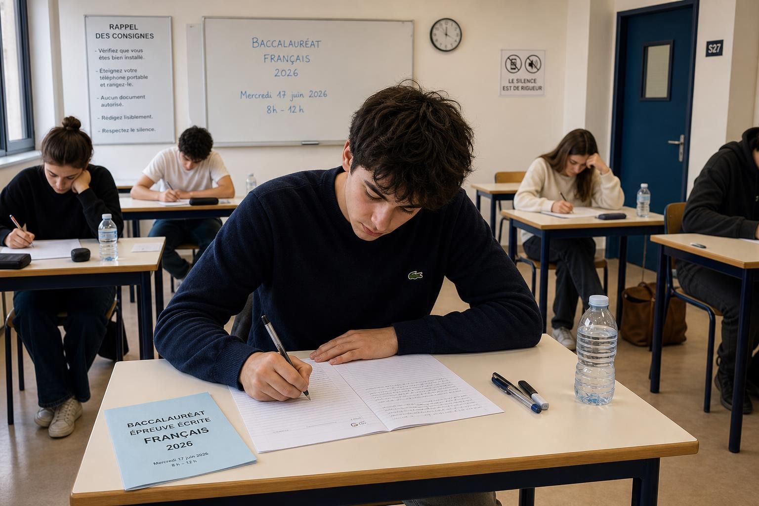Préparez-vous au Bac français 2026 avec les sujets officiels et leurs corrigés détaillés, pour réussir votre examen en toute confiance.