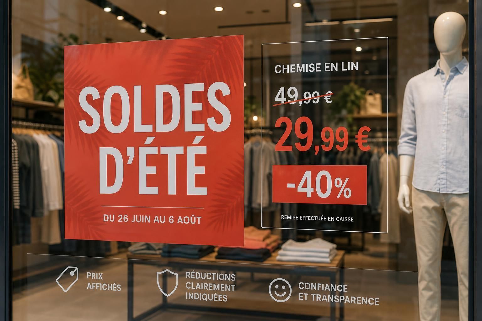 Découvrez les dates officielles des soldes d'été 2026 en France pour profiter des meilleures offres et promotions dans vos magasins préférés.