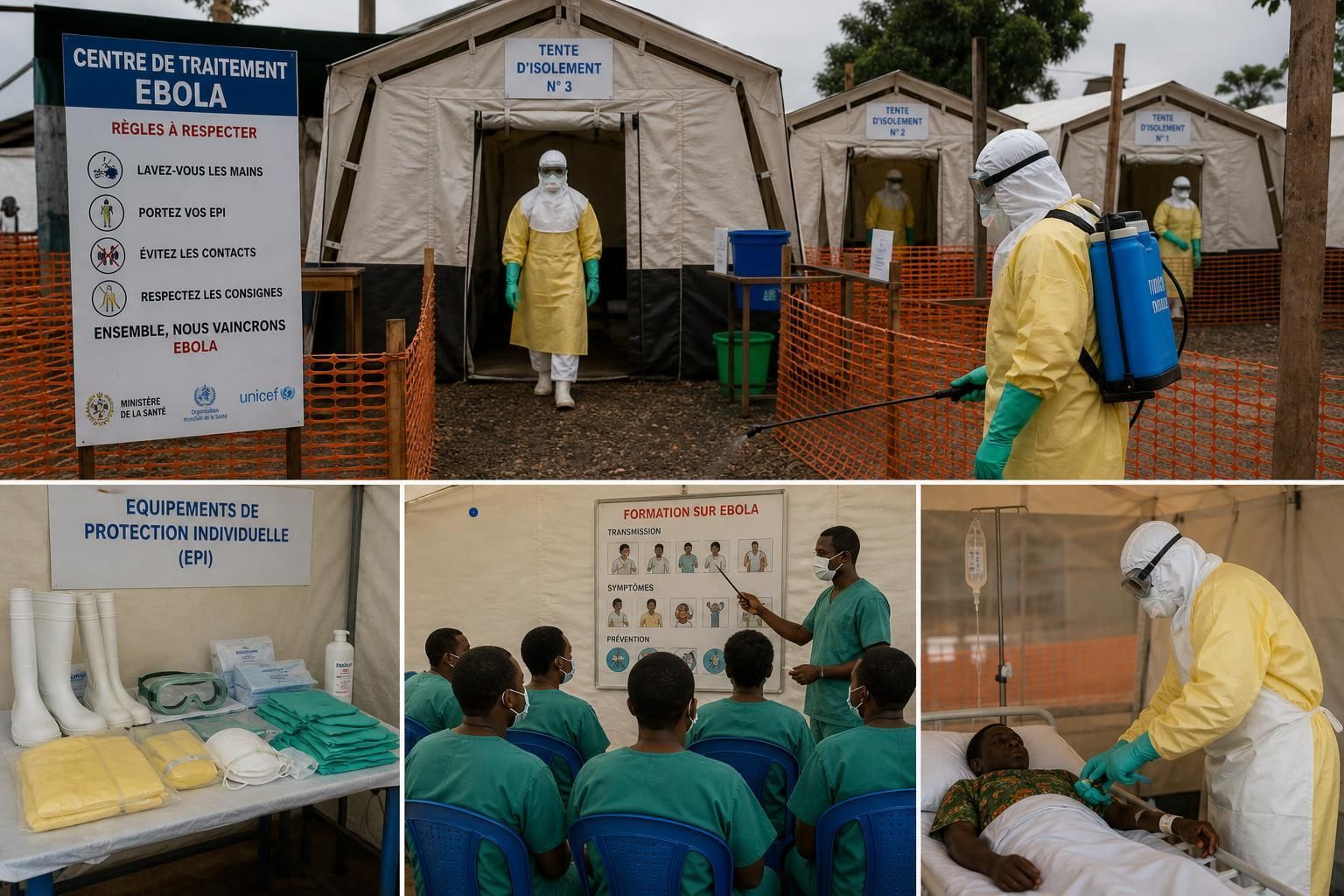 Découvrez l'évolution de la maladie à virus Ebola en RDC et les défis d'une crise sanitaire persistante qui impacte la région.