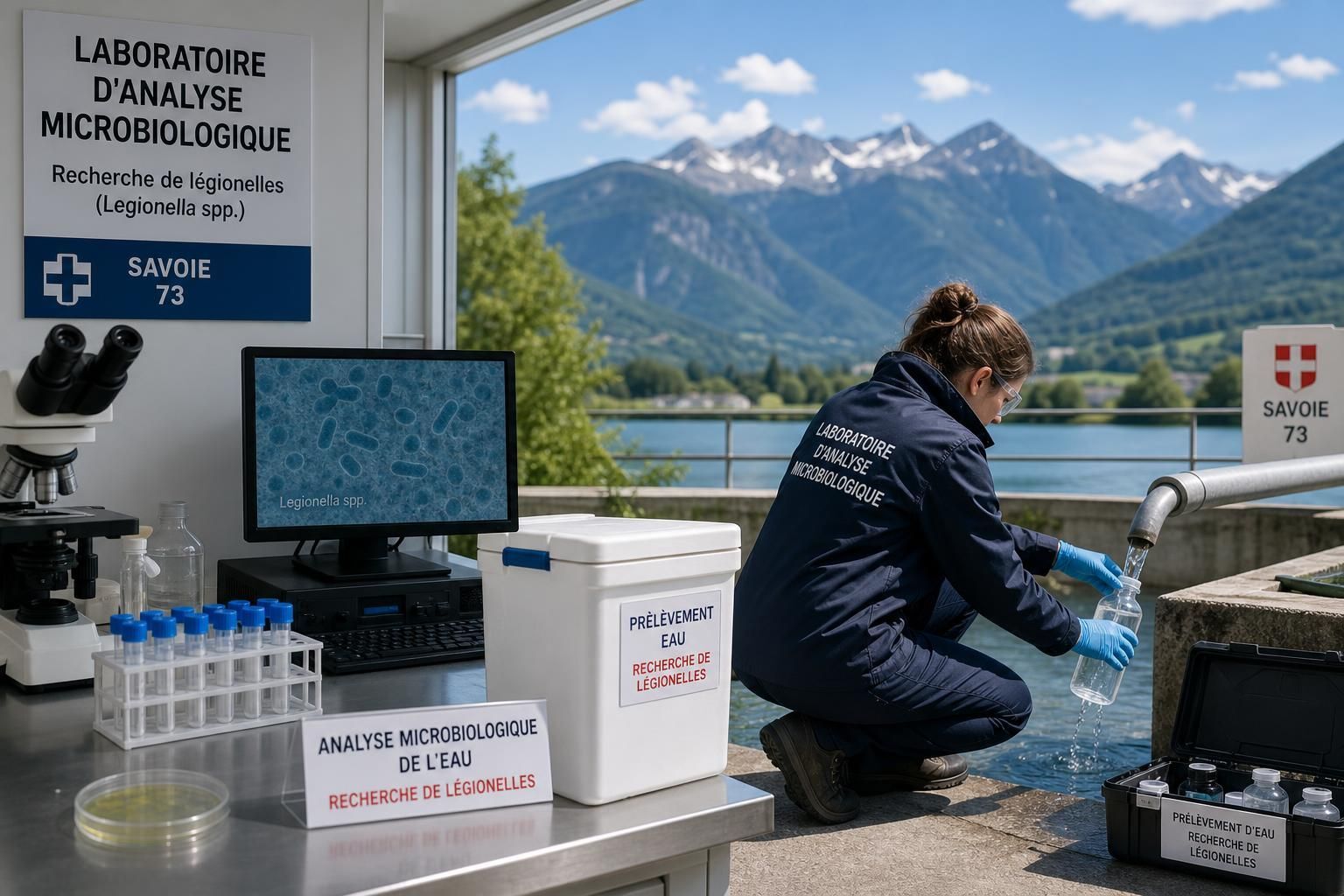 Une épidémie de légionellose en Savoie a entraîné 41 cas confirmés et 2 décès, suscitant l'inquiétude des autorités sanitaires locales.